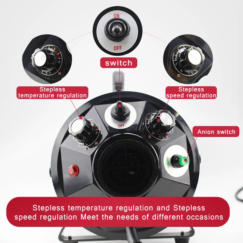 Фен для груминга домашних животных фен собак и кошек двухмоторный супер ветер