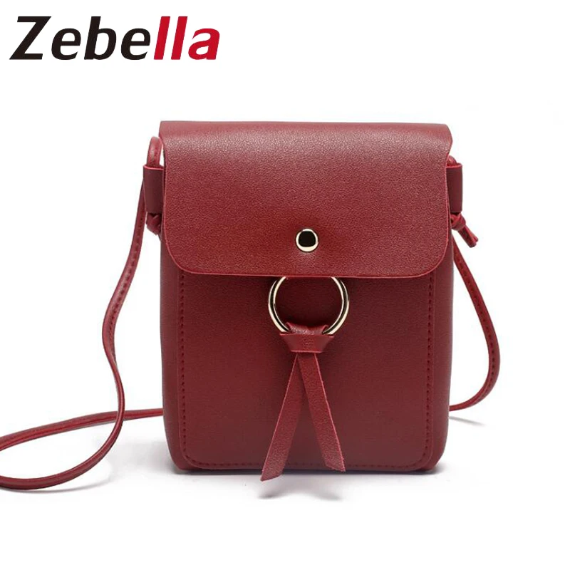 Zebella женские сумки мессенджеры из искусственной кожи мини Кошельки для монет