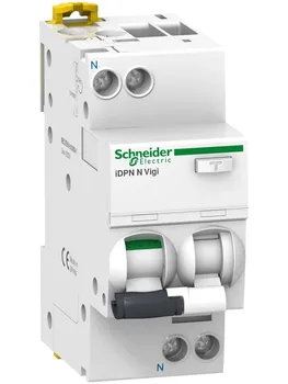 

Automatic residual current circuit breaker single pole + N 20A Schneider Electric IDPN N Vigi A9D31620 (Type AC 6 ka)