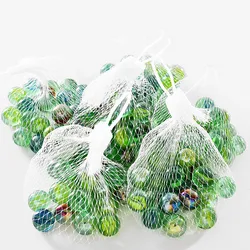 Boule de verre de 14Mm, 20 pièces, crème de bétail, petits marbres, jouets de Pat, perles Parent enfant, Console de jeu, Machine de flipper de balle rebondissante 