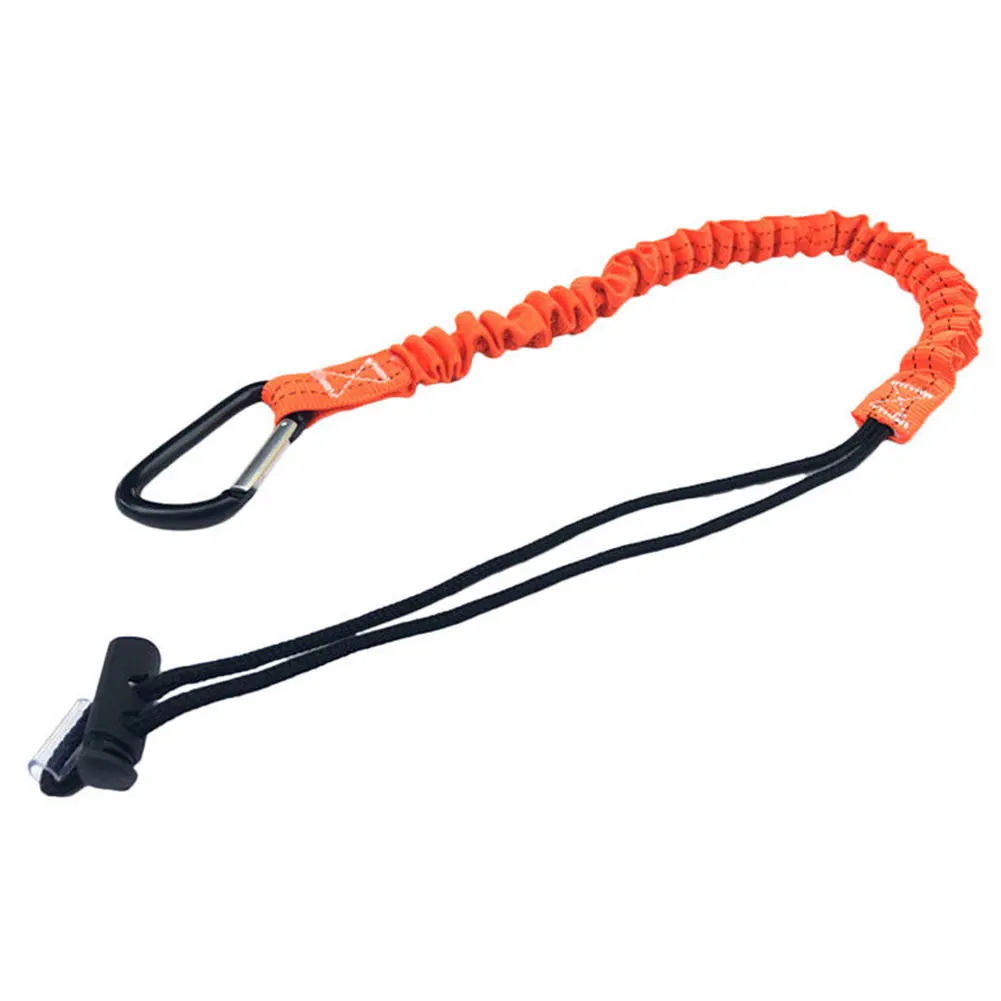 

Outdoor Mountaineering With Buckle Camping Nylon Climbing Wear Resistant Anti Fall Portable Elastic Safety Rope