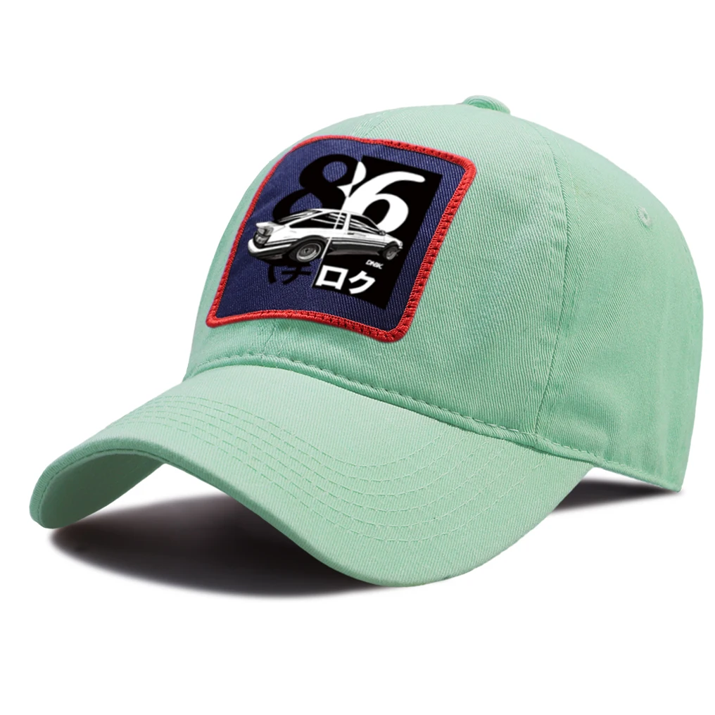 

First Stage Initial D AE86 Baseball Hats Unisex Hip Hop Men Baseball Caps Women Breathable Snapback Hats Japan Anime Hats Cap