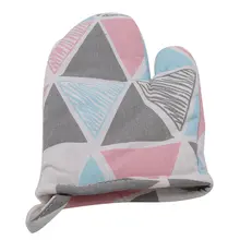 Новые горячие 1 шт милые Мультяшные кухонные утепленные Нескользящие Утепленные перчатки высокотемпературные духовые перчатки для готовки микроволновой печи Mit