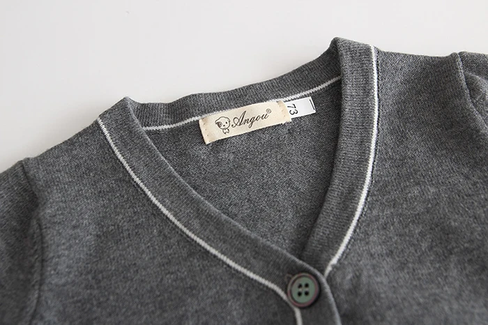 Autumn Toddler Sweater Cardigan New Baby Girls Boys Rib Clip Color Cardigan Sweater Infant Cotton V-neck Double Pocket Shirt