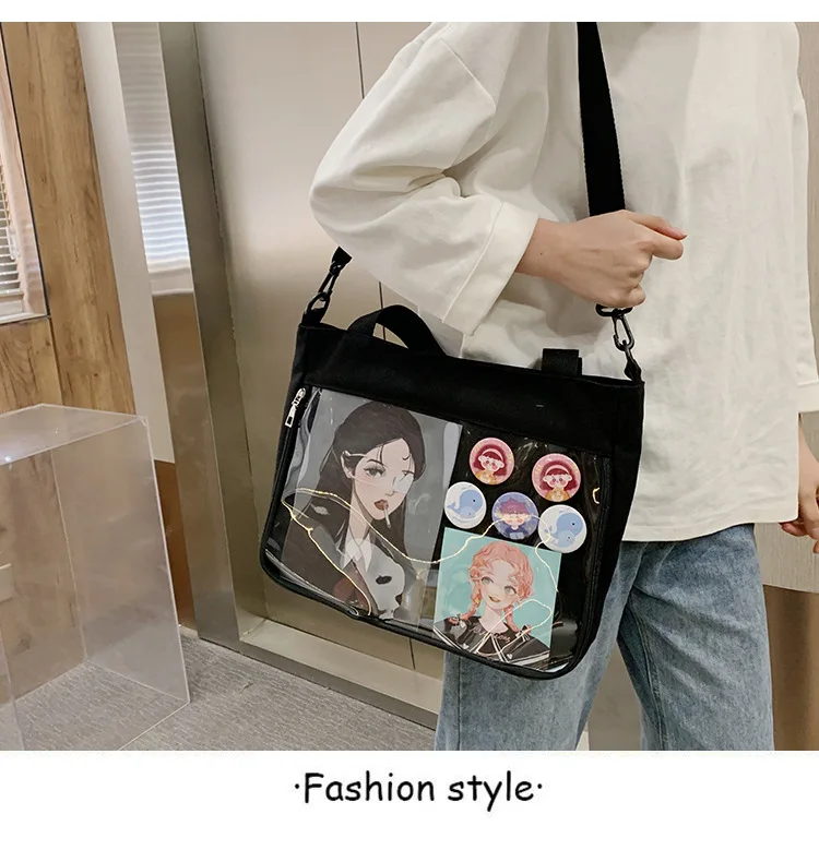 Ita Bag Japan Style 2020 New Cute Clear Removable Decorative Layer Cute Purse For Teens Girls Sweet Lovely Package Itabag qy052