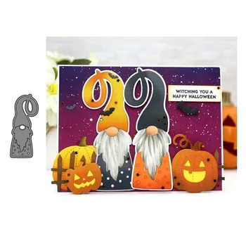 

New Design Craft Santa Metal Cutting Dies Gnome Santa Claus Decor Scrapbook Album Paper Card Craft Embossing Die Cuts