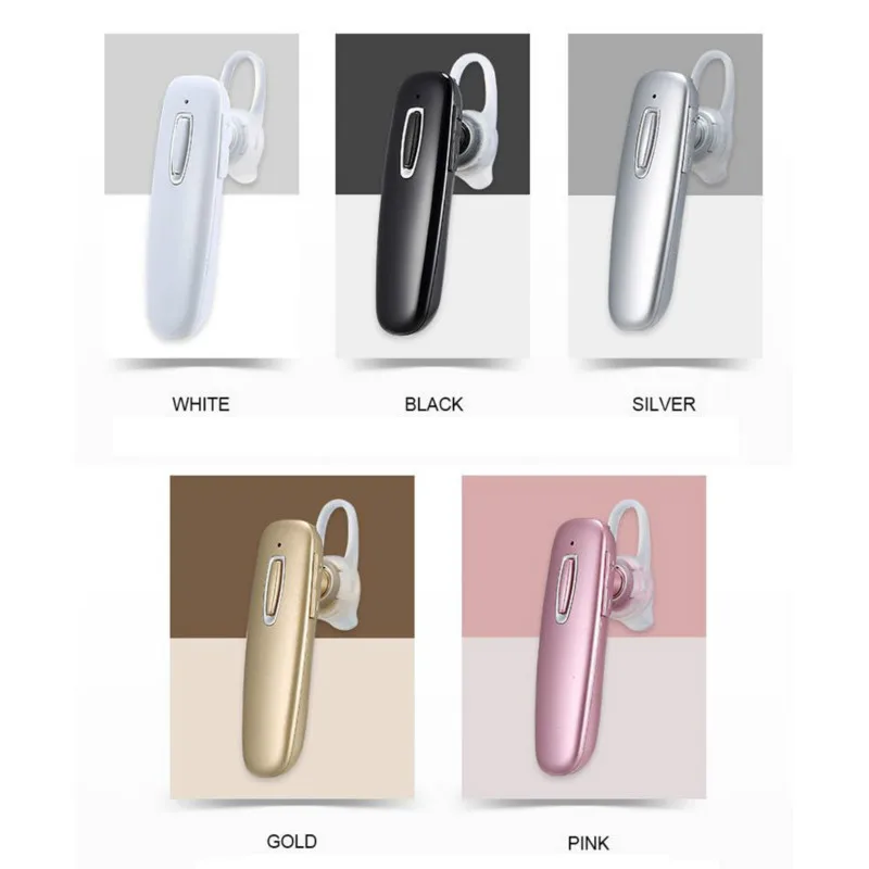 

Bluetooth 5.0 Bass Stereo Headset Wireless Earphone Hands-free Earloop Earbuds for IOS Android Sports Music Earpieces
