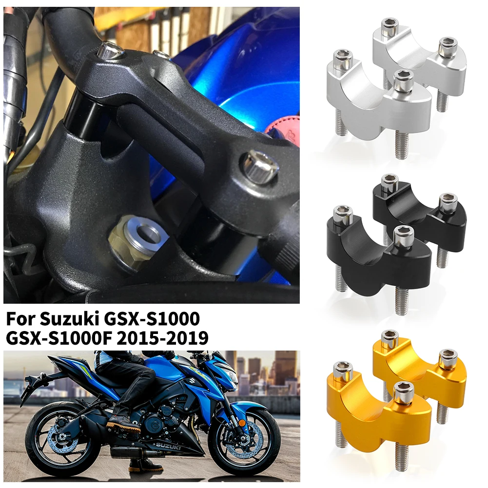 Зажимы для мотоциклов рейзер руль руля ручка стояк 20 мм Suzuki GSXS1000 GSX S1000 GSXS1000F 2015 2016