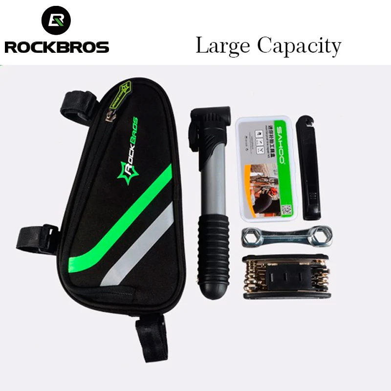 ROCKBROS велосипедные рамы сумки открытая велоспортная труба сумка велоспортный