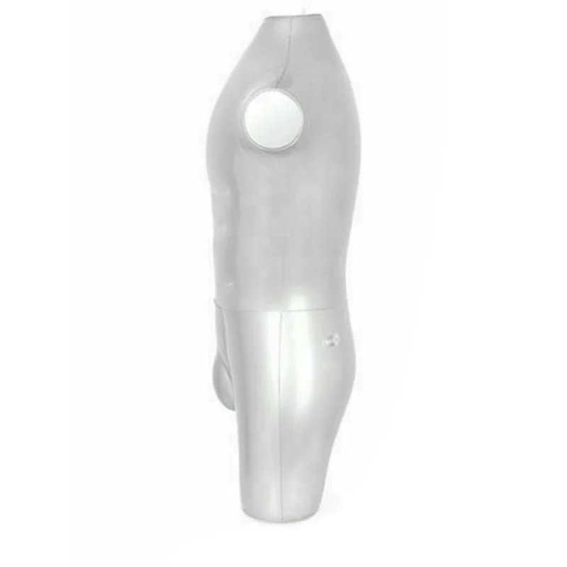 Man Whole Body Inflatable Mannequin Dummy Torso Model Top Glasses Shop Underwear Display High Quailty