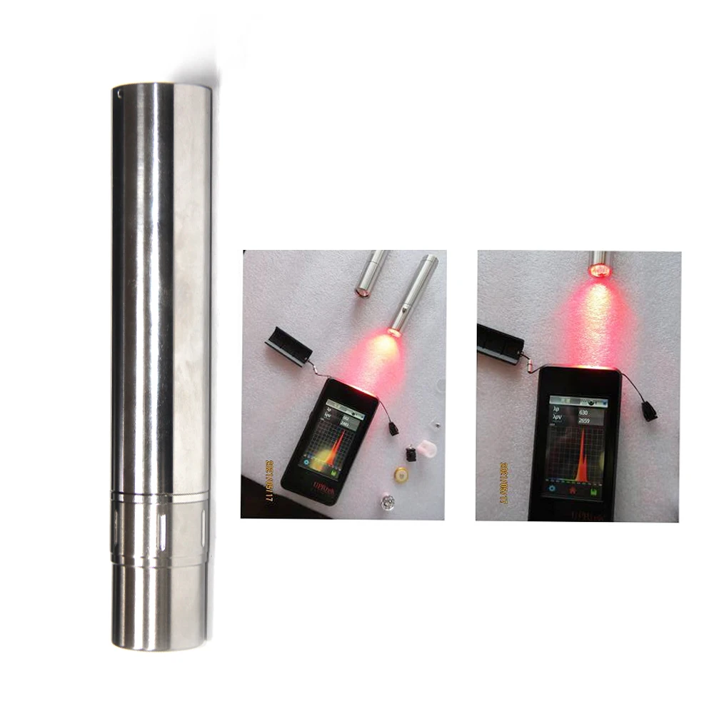 LED Red Light Therapy Pen Physiotherapy Light Pain Relief Skin