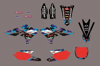 

New Full Motocross YZ250F YZ450F GRAPHICS BACKGROUNDS DECALS STICKERS FOR YAMAHA YZ450F YZ250F 2014 2015 2016 2017 YZF250 YZF450