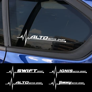 

2PCS Funny Car Stickers for Suzuki Swift SX4 Jimny Ignis Alto Samurai Baleno Grand Vitara Auto Side Window PVC Decal Accessories