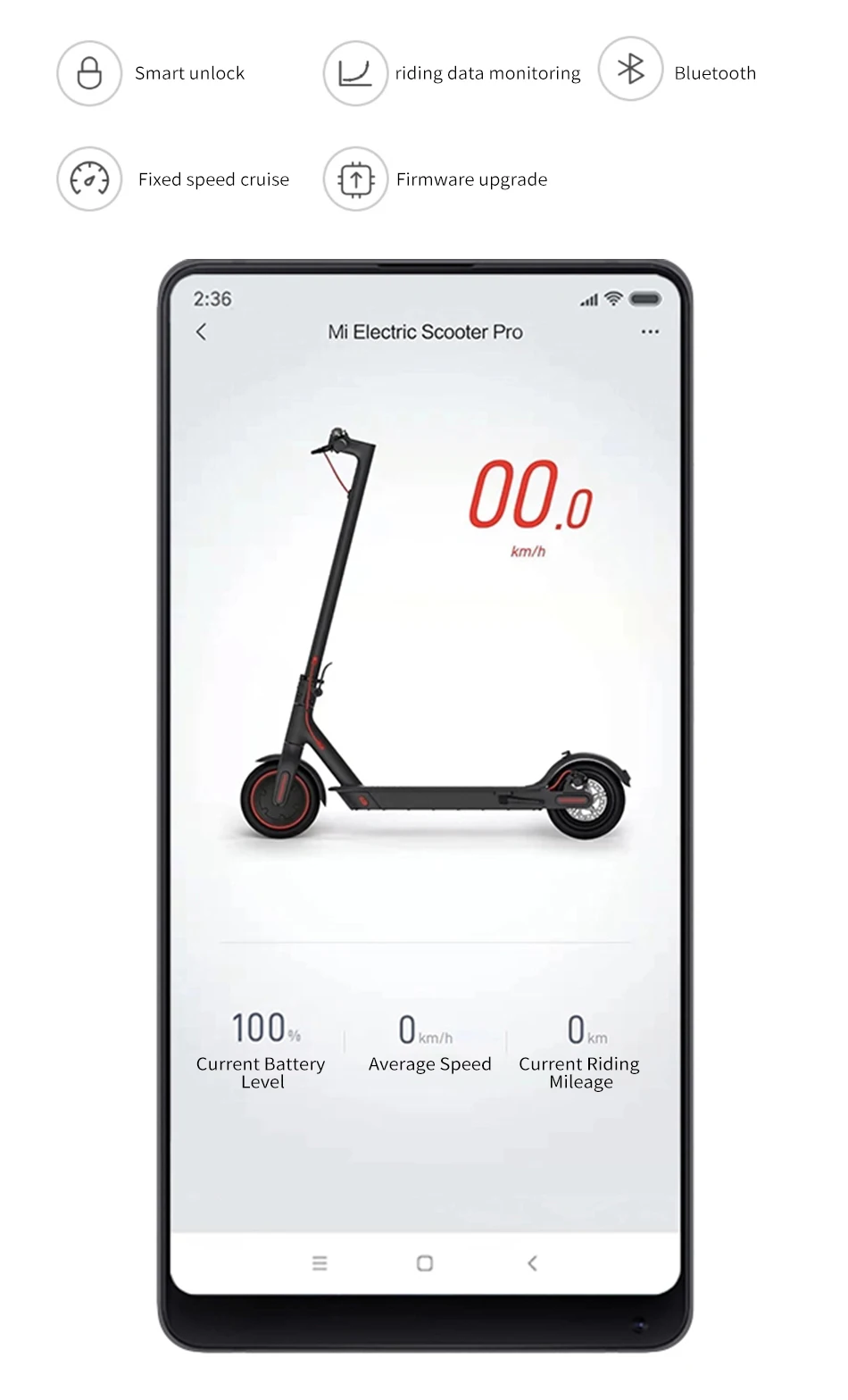 Xiaomi Mijia Pro Электрический скутер для взрослых складной Ховерборд скейтборд KickScooter 45 км с приложением 2 Колеса Лонгборд Ховерборд