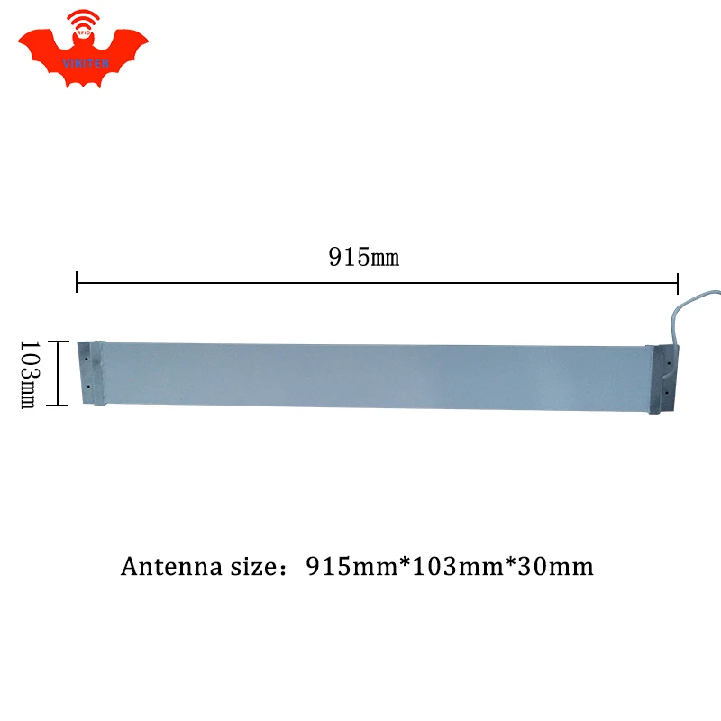 UHF RFID лента тонкая антенна Vikitek VA909 915 МГц средний диапазон 920 925 М самообслуживания