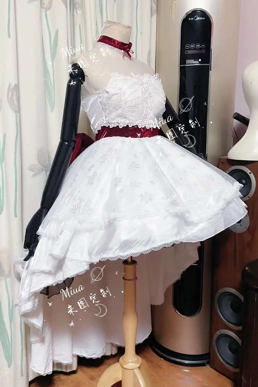 

[Customized] Anime Azur Lane Black Prince 4th Anniversary Uniform Party Dress Cosplay Costume Women Halloween Free Shipping 2022