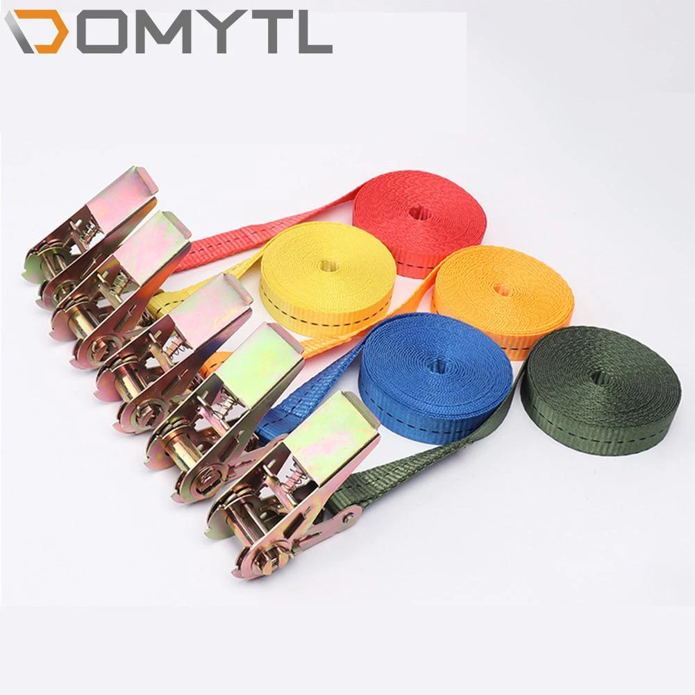 Cuerda de Rally coche, correa de amarre de Metal de 3m para bicicleta y motocicleta, de sujeción de remolque, cinturones de carga de trinquete potentes, 1 ud.|Piezas para herramientas| -