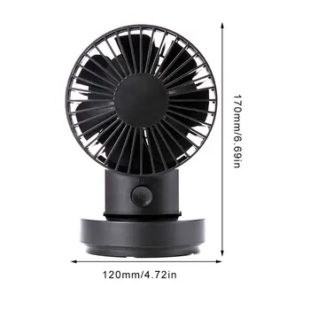 

Office Mini Shaking Head Small Fan Computer USB Charging Shaking Head 2 Speed Adjustable Student Dormitory Desktop Fan