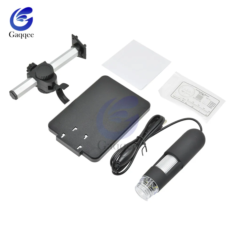 50X/1000 USB цифровой микроскоп 8 светодиодный SMD светильник 2MP эндоскоп Лупа камера+ лифт Стенд Микроскоп
