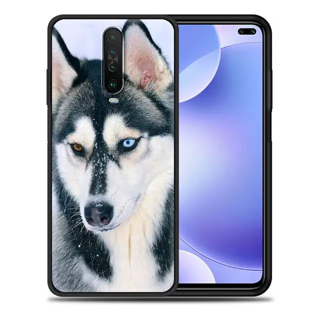 Alaskan Husky Dog Cute Puppy Boy Phone Case For Xiaomi Redmi Note 9S 9 8 10 Pro 8T 9C 9A 8A 7 K40 Silicone Smart Back Cover a14