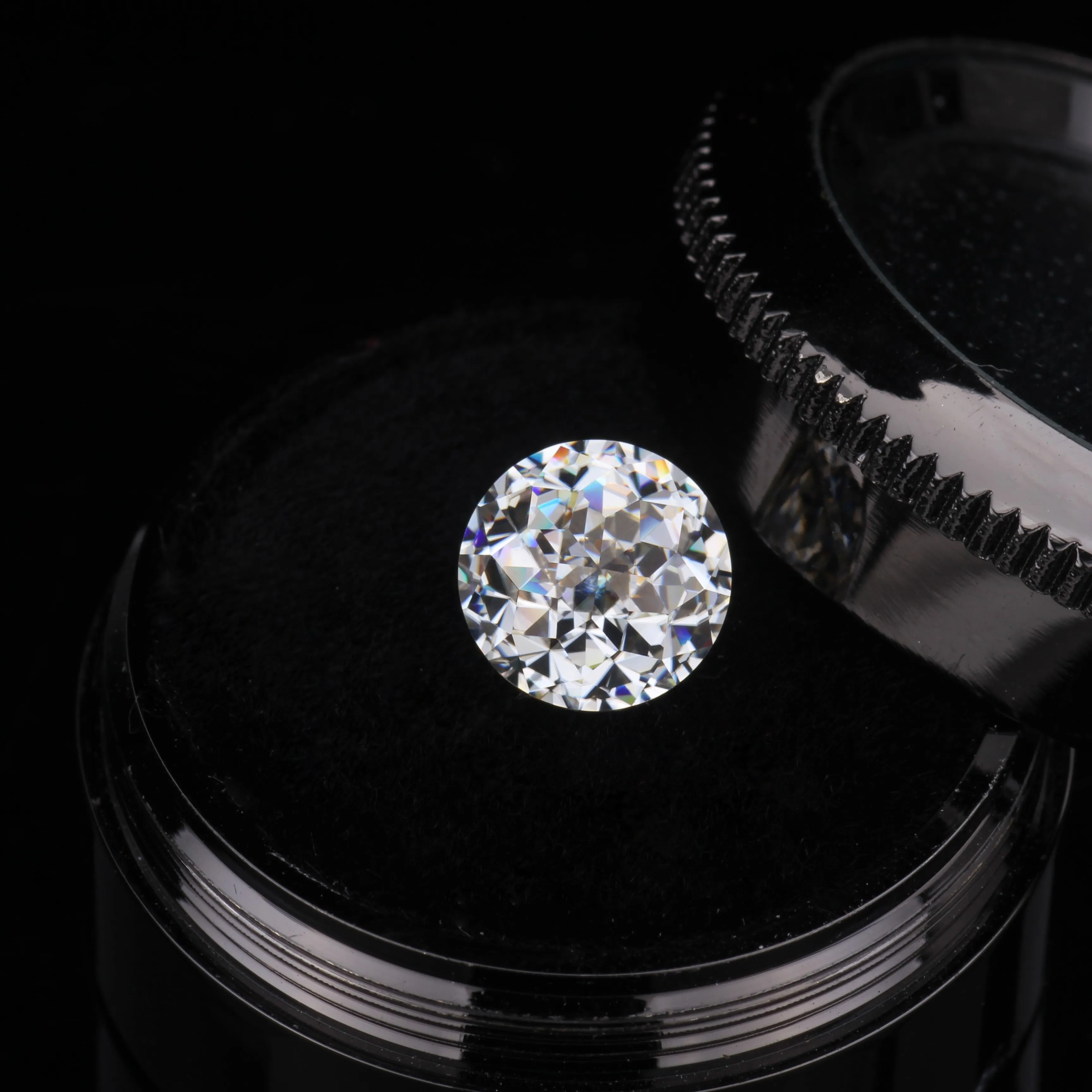6.5mm 1 carat DEF White Color Round Jubilee Cut Loose Moissanites stone for Jewelry Making 6.5mm 1 carat DEF White Color Round Jubilee Cut Loose Moissanites stone for Jewelry Making