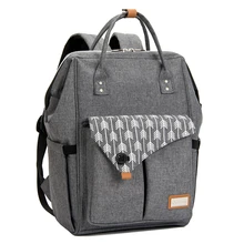 Lekebaby большой подгузник сумка рюкзак детские сумки для мамы большой емкости подгузник сумка с водонепроницаемым карманом дизайн Luiertas