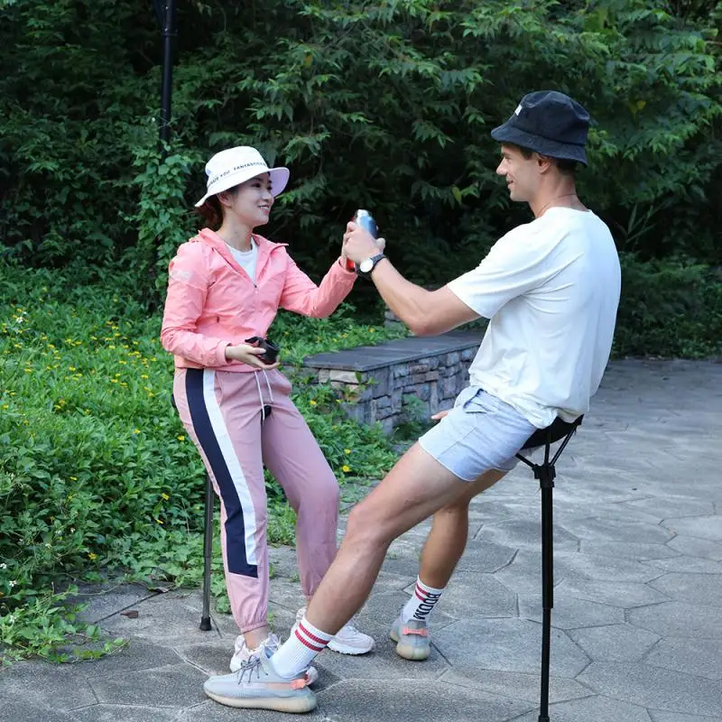 Уличный складной стул со штативом треугольные складные стулья для рыбалки