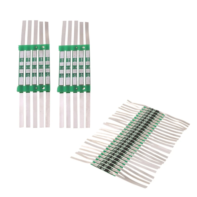 3.7V 3A Protection Board 10pcs/set For 1S 18650 Lithium Battery Over Protective Plat with Solder Belt lithium battery protection board
