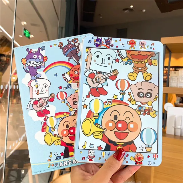 7,9 дюймов защита экрана планшета+ PU чехол для iPad Mini 4/5 милый Cardcaptor Sakura один кусок Единорог стежка Сейлор Мун шаблон - Цвет: 14