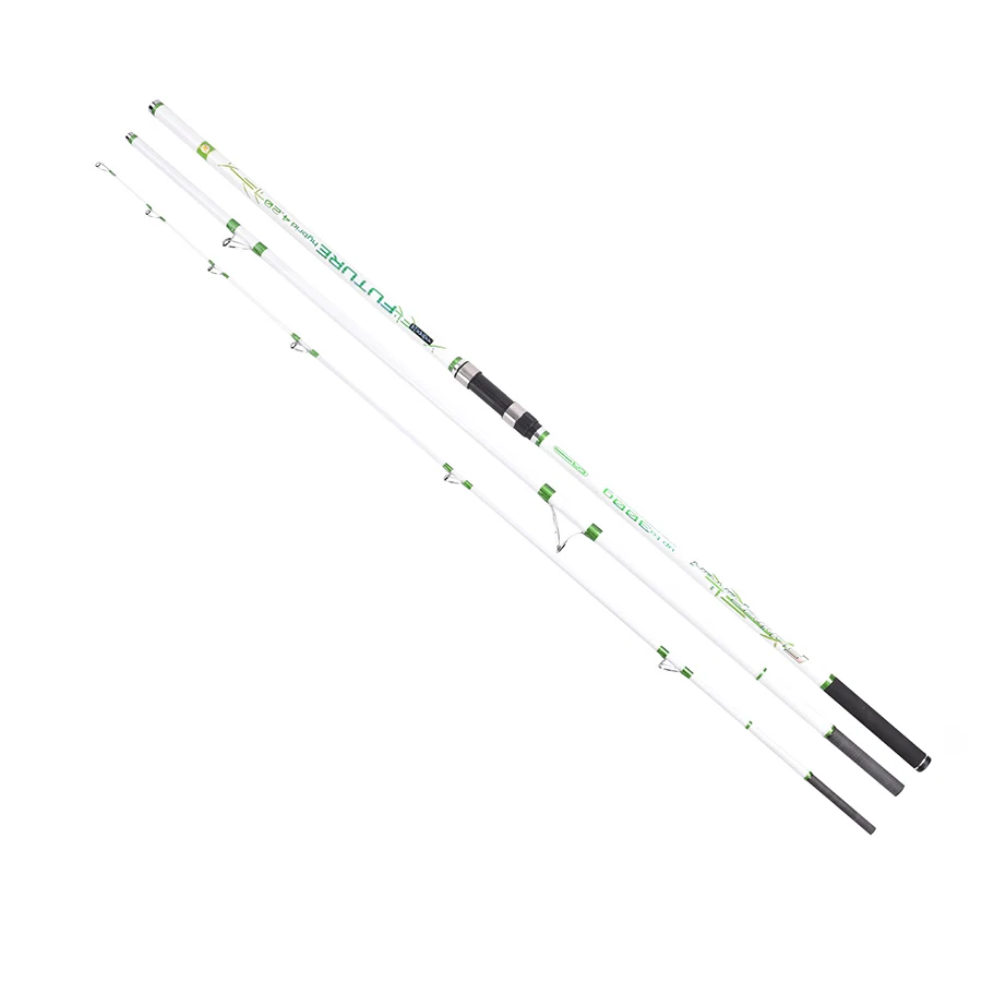 stock clearance 2pcs/pack 4.20M 3 Sections 100-300g high-carbon fiber Surf casting rods