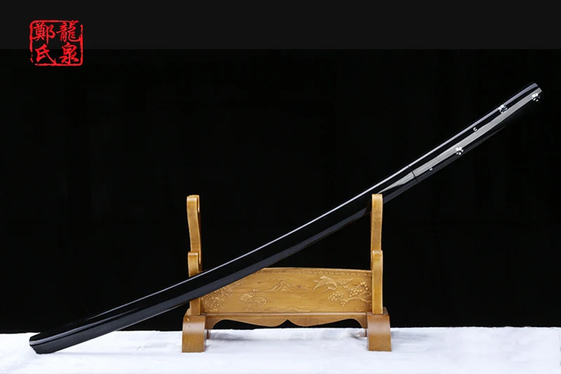 Японский настоящий меч катана 1045 углеродистая сталь ниндзя острый Самурай Убить Билла о-рен ишии меч деревянная оболочка ручка нож реквизит