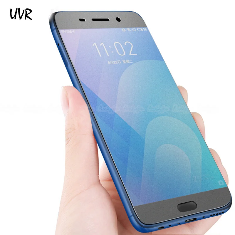 UVR матовое стекло для Meizu M6 M5 M3 Note закаленное M6S Защитное экрана|Защитные стёкла и