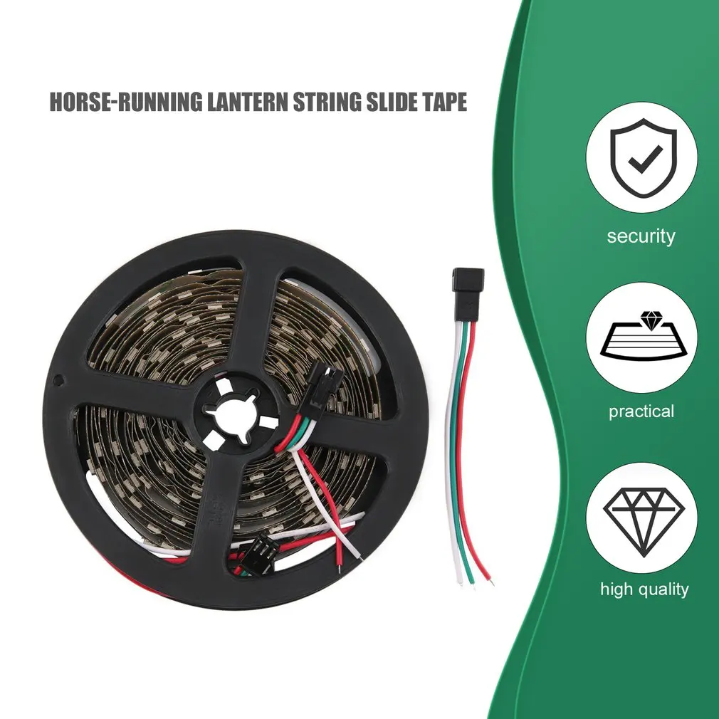 Одежда высшего качества 5 м 150LED WS2812B 5050SMD полосы светильник 5V Индивидуальные адресный свет струны