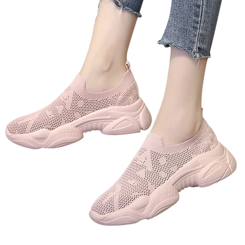 

2019 Spring New Fashion Women Casual Shoes Comfortable Breathable print crystal vulcanized shoes wild Woman Sneakers #G35