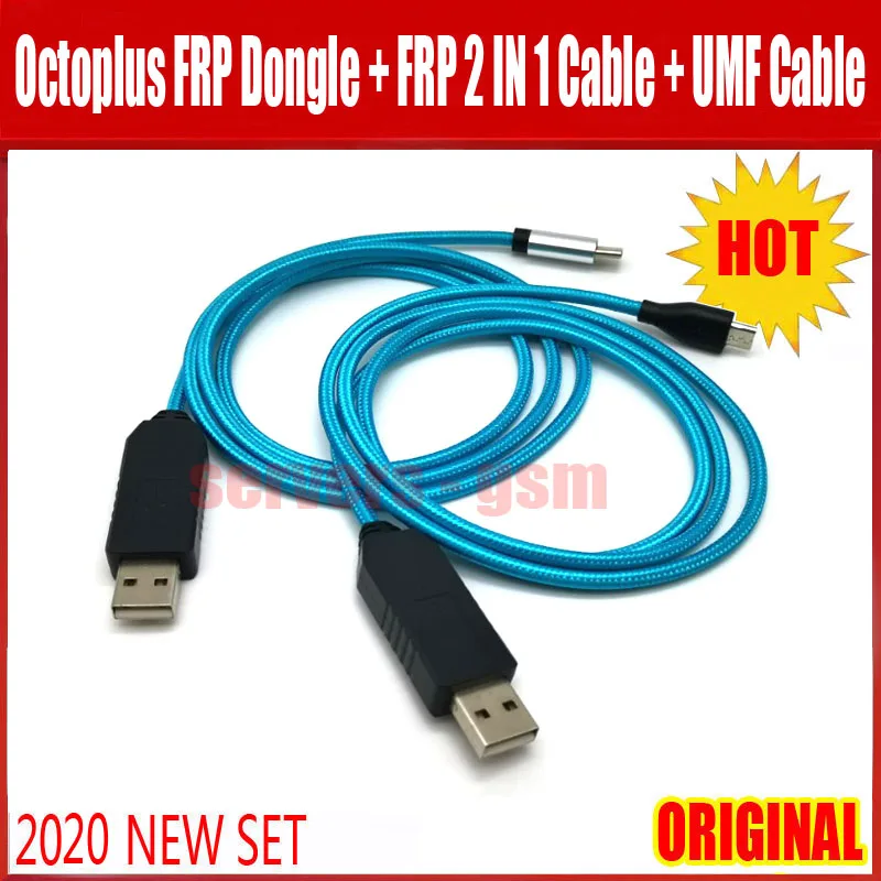 Новейшие продажи Осьминог FRP инструмент/Octoplus FRP ключ+ Octoplus FRP USB UART 2 в 1 кабель+ все загрузочный кабель для Samsung