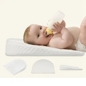 

Baby Sleep Pillow Anti Baby Spit Milk Pillow Sleep Positioning Wedge Anti-Reflux Cushion Cotton Pad Pillow