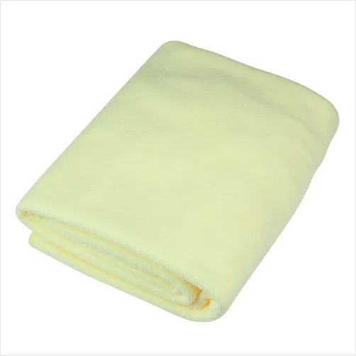 Light Yellow 70x140 см волокно De Bambou микрофибра Sechage Rapide Douche банное полотенце Douce супер абсорбент домашний текстиль большое толстое полотенце - Color: Light Yellow