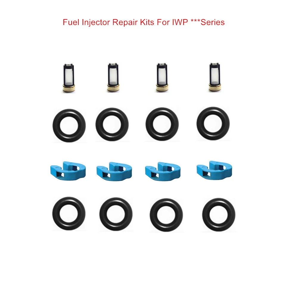 

4sets Fuel Injector Repair Kits For Parts# IWP001 IWP002 IWP042 IWP127 For Renault Clio
