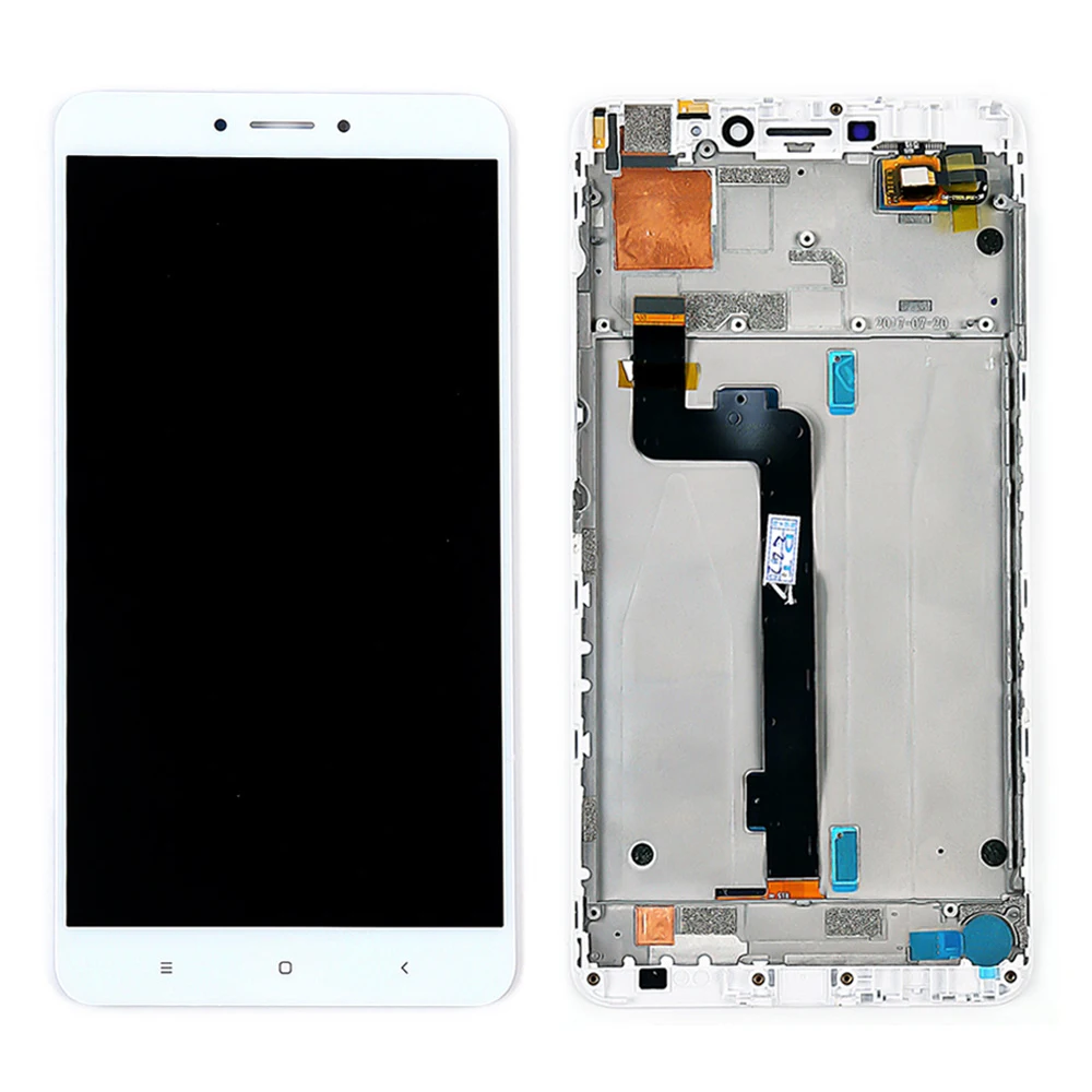 AAA LCD For Xiaomi Max 2 Mi Max 2 LCD Display Touch Screen Digitizer Glass Assembly+ Frame For Xiaomi Mi Max2 LCD Display