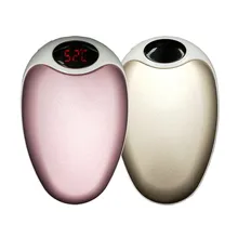 Мощное зарядное устройство USB, карманный Электрический обогреватель для рук, перезаряжаемый нагреватель, зарядка через usb, внешний аккумулятор для телефона, мини-грелка для рук, новинка