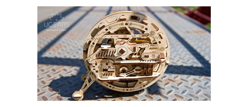 Конструктор 3D-пазл Ugears- Моноколесо