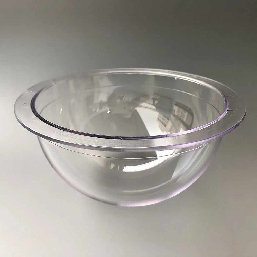 180x93.4mm 7inch Polycarbonate Indoor Outdoor Dome Cover Clear Vandal-proof Waterproof CCTV Security Surveillance Camera Housing
