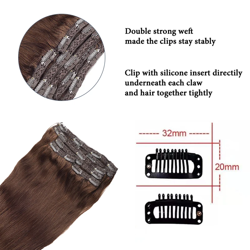 Toysww 6 / Ŭ  ͽټ ΰ Ӹ Remy Hair Medium Brown Color 4 No Tangle  Ӹ 100g 120g