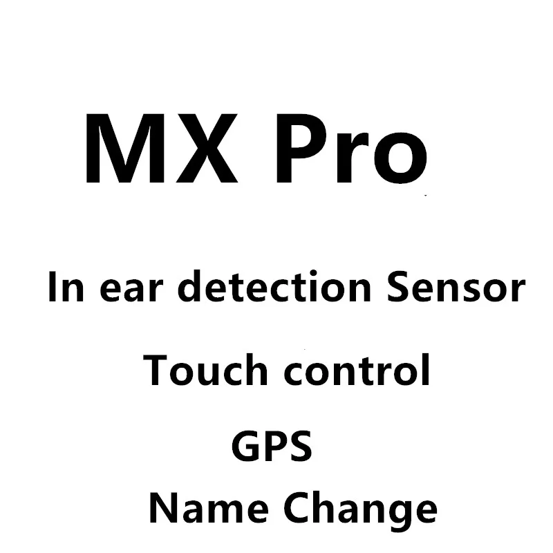 MX Pro беспроводные bluetooth-наушники с шумоподавлением, гарнитура с микрофоном - Цвет: MX Pro