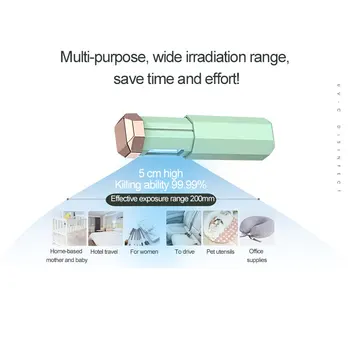 

UVC Ultraviolet Germicidal Lamp Disinfection Lamp Portable UV Handheld Ozone Sterilizer Telescopic Light For Home Travel