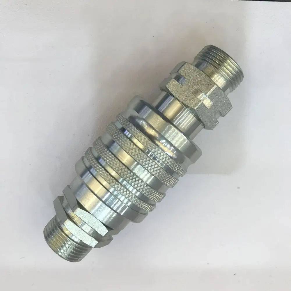 

M14*1.5 M16*1.5 M18*1.5 M22*1.5 Push and Pull Type Hydraulic Quick Coupling