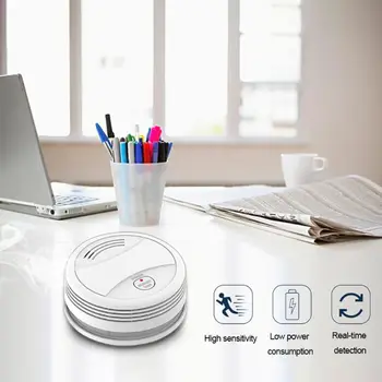 

New Household Practical WIFI Smoke Detector Home Independent Hotel Intelligent Smoke Alarm