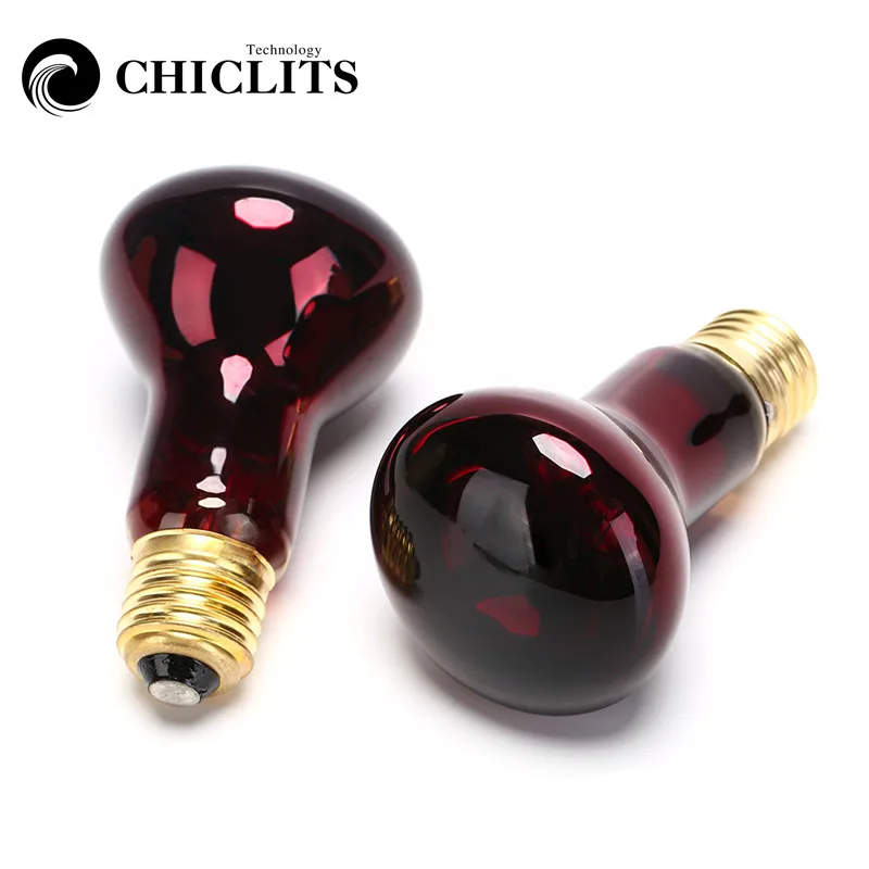Лампа нагревательная CHICLITS для домашних животных E27 40/60 Вт|Светодиодные лампы и
