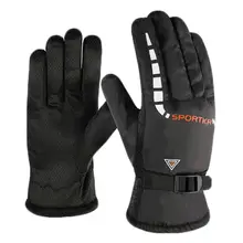 Ski Gloves Waterproof Autumn Winter Windproof Warm Non-slip Outdoor Bicycle Riding Motorcycle Gloves Cold Wear Velvet Thickening