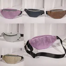 Местная Стоковая поясная сумка женская модная сумка с блестками Поясные Сумки Роскошные женские поясные сумки Новые
